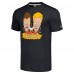 Футболка Pittsburgh Steelers NFL x Homage x Beavis and Butt-Head Unisex Tri-Blend– Charcoal