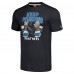 Футболка Unisex Carolina Panthers NFL x Homage x Beavis and Butt-Head Charcoal Tri-Blend