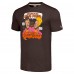 Футболка Unisex Cleveland Browns NFL x Homage x Beavis and Butt-Head Brown Tri-Blend