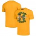 Футболка Unisex Green Bay Packers NFL x Homage x Beavis and Butt-Head Gold Tri-Blend