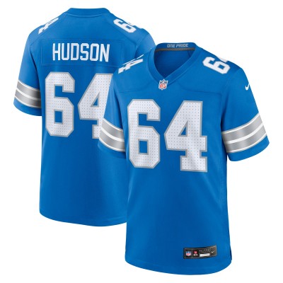 Игровая джерси Bryan Hudson Detroit Lions Nike Game -  Blue