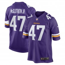 Игровая джерси Dwight McGlothern Jr. Minnesota Vikings Nike Game -  Purple