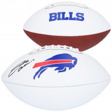 Josh Allen Buffalo Bills Autographed Fanatics Authentic Franklin White Panel Football