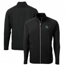 Кофта на молнии New York Jets Cutter & Buck Helmet Adapt Eco Knit Stretch Hybrid Raglan - Black