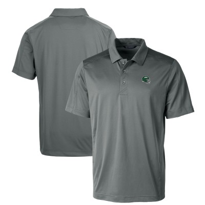 Поло New York Jets Cutter & Buck  Helmet Prospect Eco Textured Stretch Recycled - Gray