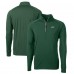 Кофта на короткой молнии New York Jets Cutter & Buck Primary Logo Adapt Eco Knit Stretch Recycled - Hunter Green