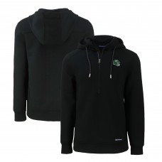 Кофта на короткой молнии New York Jets Cutter & Buck Helmet Roam Eco Recycled - Black