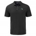 New York Jets Cutter & Buck Black Helmet Coastline Epic Comfort Eco Recycled Polo