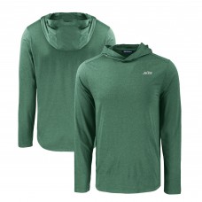 New York Jets Cutter & Buck Hunter Green Primary Logo Coastline Epic Comfort Eco Recycled Long Sleeve Hoodie T-Shirt New York Jets Cutter & Buck Hunter Green Primary Logo Coastline Epic Comfort Eco Recycled Long Sleeve Hoodie T-Shirt