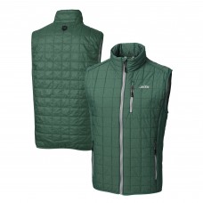 Жилетка New York Jets Cutter & Buck Primary Logo Rainier PrimaLoft Eco Insulated Puffer - Hunter Green