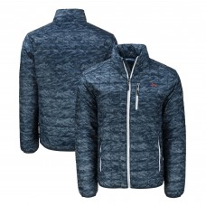 Куртка New York Jets Cutter & Buck Americana Rainier PrimaLoft Eco Insulated Printed Puffer - Navy