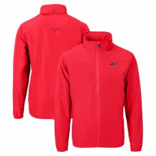 Кофта на молнии New York Jets Cutter & Buck  Charter Eco Recycled - Red