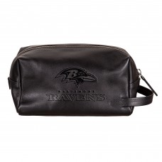 Baltimore Ravens Hybrid Leather Lined Dopp Toiletry Bag