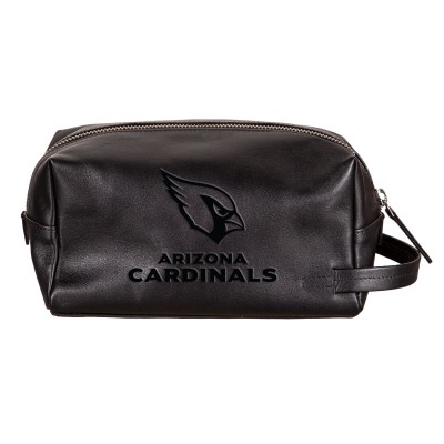 Arizona Cardinals Hybrid Leather Lined Dopp Toiletry Bag