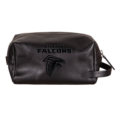 Atlanta Falcons Hybrid Leather Lined Dopp Toiletry Bag