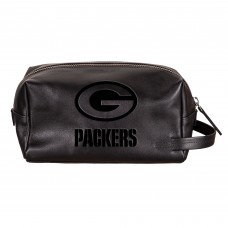 Green Bay Packers Hybrid Leather Lined Dopp Toiletry Bag