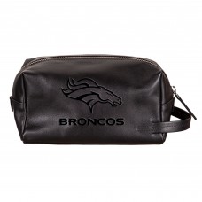 Denver Broncos Hybrid Leather Lined Dopp Toiletry Bag Denver Broncos Hybrid Leather Lined Dopp Toiletry Bag