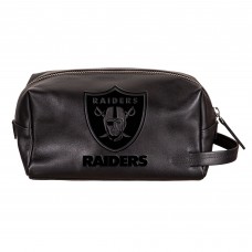 Las Vegas Raiders Hybrid Leather Lined Dopp Toiletry Bag Las Vegas Raiders Hybrid Leather Lined Dopp Toiletry Bag