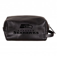 Seattle Seahawks Hybrid Leather Lined Dopp Toiletry Bag