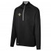 New Orleans Saints Black Grind Iron Quarter-Zip Top