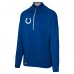 Indianapolis Colts Royal Grind Iron Quarter-Zip Top