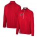 Atlanta Falcons Red Grind Iron Quarter-Zip Top