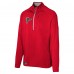 Atlanta Falcons Red Grind Iron Quarter-Zip Top