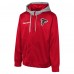 Толстовка на молнии Atlanta Falcons Red Replay Fashion Graphic