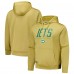 New York Jets Khaki Top Ranked Pullover Hoodie New York Jets Khaki Top Ranked Pullover Hoodie