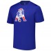 New England Patriots Royal Stadium Retro T-Shirt