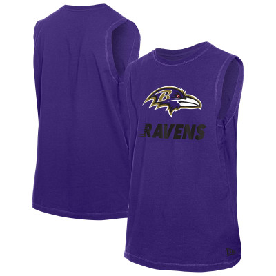 Baltimore Ravens New Era Purple Leisure Collection Tank Top
