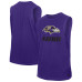 Baltimore Ravens New Era Purple Leisure Collection Tank Top Baltimore Ravens New Era Purple Leisure Collection Tank Top
