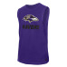 Baltimore Ravens New Era Purple Leisure Collection Tank Top