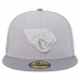 Бейсболка Jacksonville Jaguars New Era Gray/Graphite Iron Cloud 59FIFTY