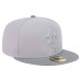 Бейсболка New Orleans Saints New Era Gray/Graphite Iron Cloud 59FIFTY