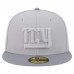 Бейсболка New York Giants New Era Gray/Graphite Iron Cloud 59FIFTY