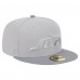Бейсболка New York Jets New Era Gray/Graphite Iron Cloud 59FIFTY