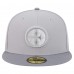 Бейсболка Pittsburgh Steelers New Era Gray/Graphite Iron Cloud 59FIFTY