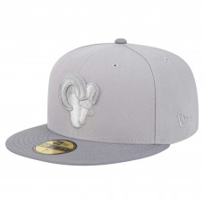 Бейсболка Los Angeles Rams New Era Iron Cloud 59FIFTY - Gray/Graphite Бейсболка Los Angeles Rams New Era Iron Cloud 59FIFTY - Gray/Graphite