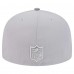 Бейсболка Minnesota Vikings New Era Gray/Graphite Iron Cloud 59FIFTY