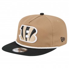 Cincinnati Bengals New Era Khaki/Black Desert Golfer Snapback Hat