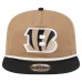 Cincinnati Bengals New Era Khaki/Black Desert Golfer Snapback Hat