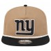 New York Giants New Era Khaki/Black Desert Golfer Snapback Hat