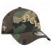 Бейсболка New Orleans Saints New Era Camo Mystic Camo A-Frame 9FORTY