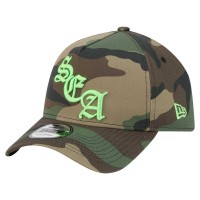 Бейсболка Seattle Seahawks New Era Camo Mystic Camo A-Frame 9FORTY