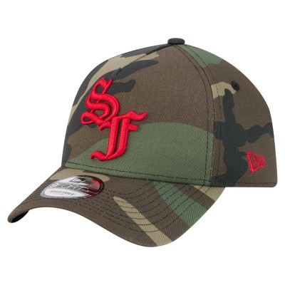 Бейсболка San Francisco 49ers New Era Camo Mystic Camo A-Frame 9FORTY