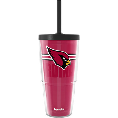 Термос Arizona Cardinals Tervis 24oz. Go the Distance Classic with Straw Lid
