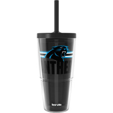 Термос Carolina Panthers Tervis 24oz. Go the Distance Classic with Straw Lid Термос Carolina Panthers Tervis 24oz. Go the Distance Classic with Straw Lid