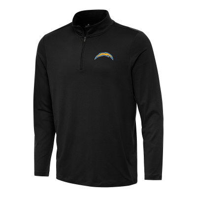 Кофта на короткой молнии Los Angeles Chargers Antigua Reprocess - Black