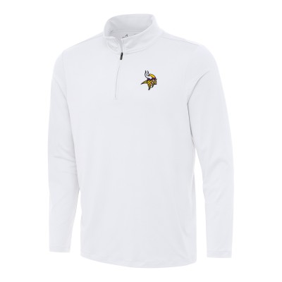 Кофта на короткой молнии Minnesota Vikings Antigua Reprocess - White